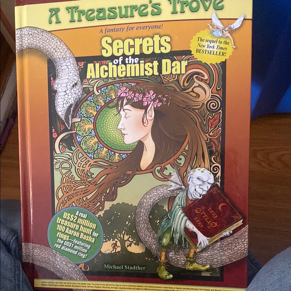 Secrets of the Alchemist Dar Book by Michael Stadther